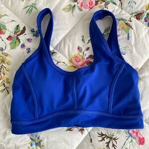 WILO blue sports bra, size small
